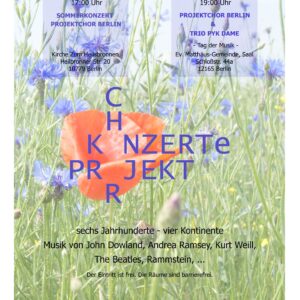 Flyer Konzerte 2019